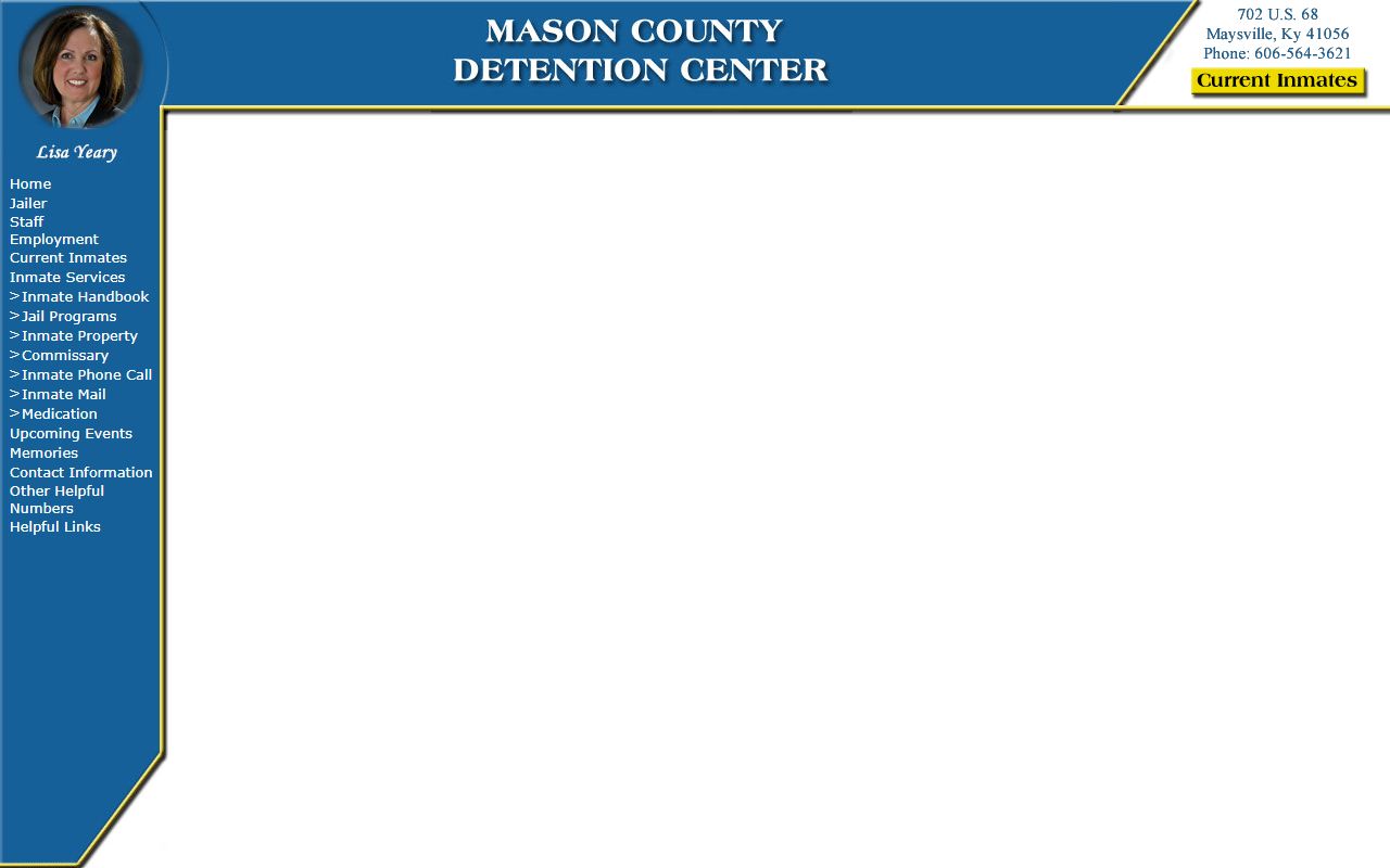 Mason County inmate roster current inmates frame